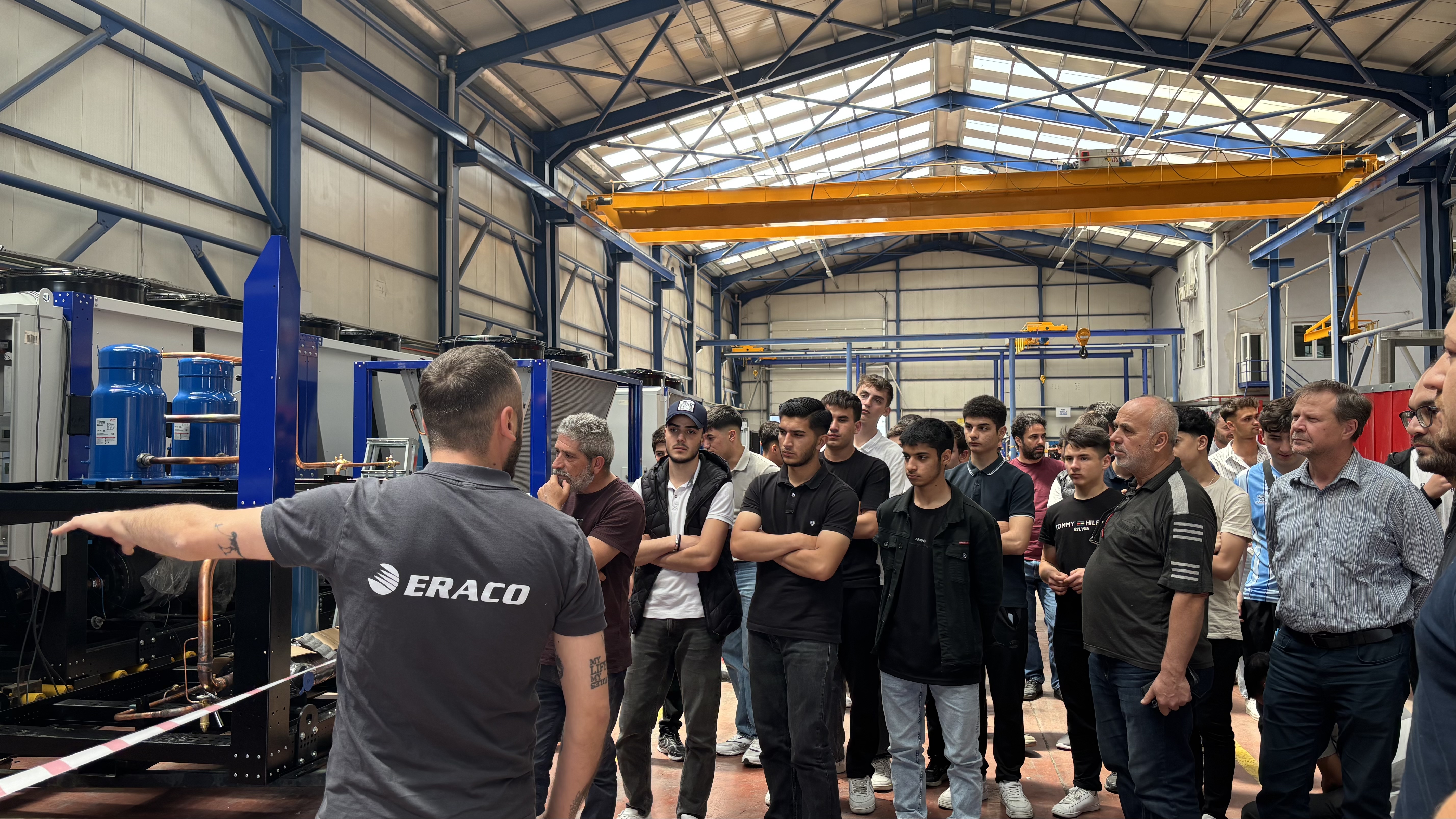 Eraco Chillers Welcomed Future Technical Experts to Its Factory