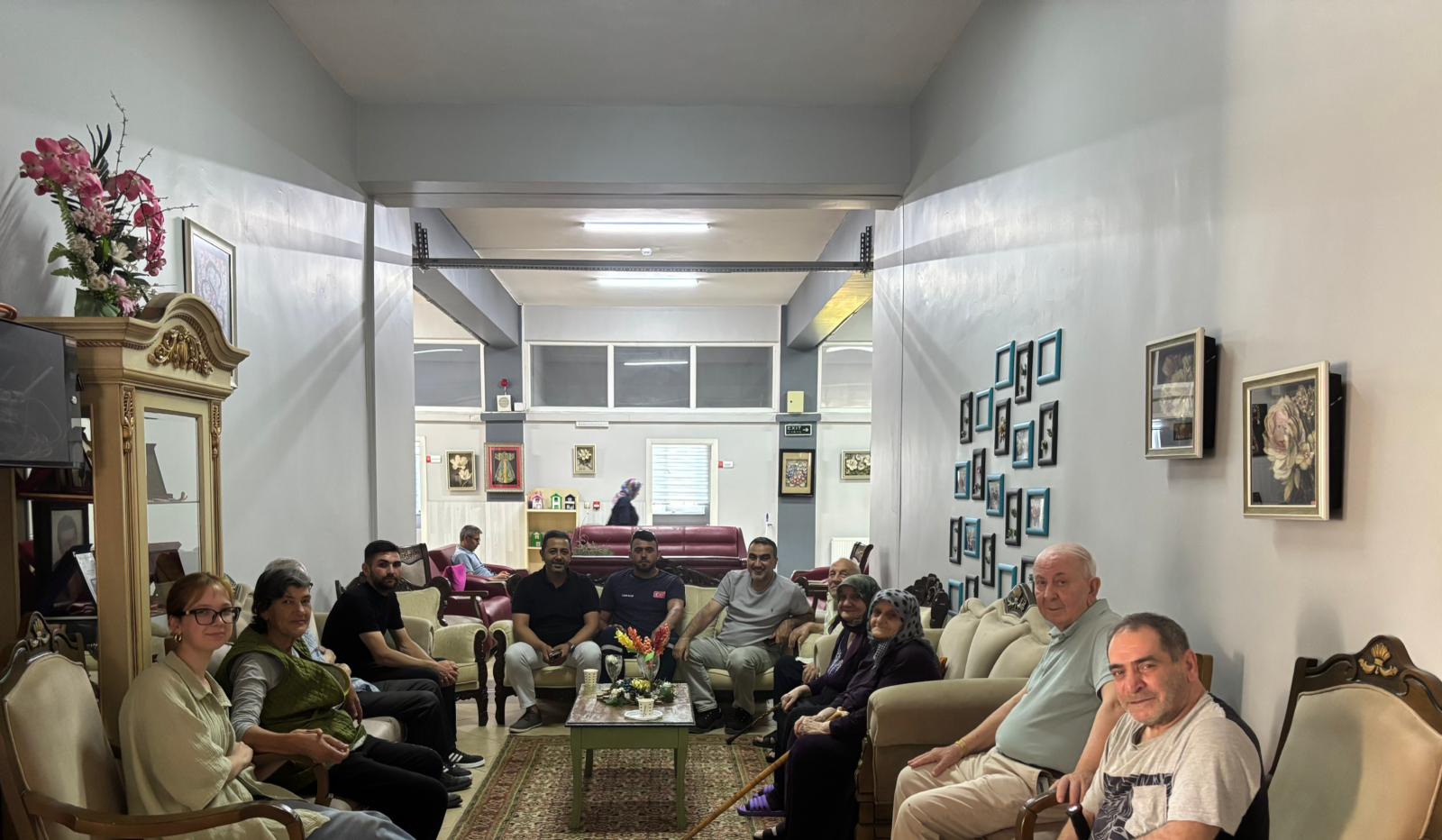 Eraco Chillers Team Visits Seniors at Nursing Home