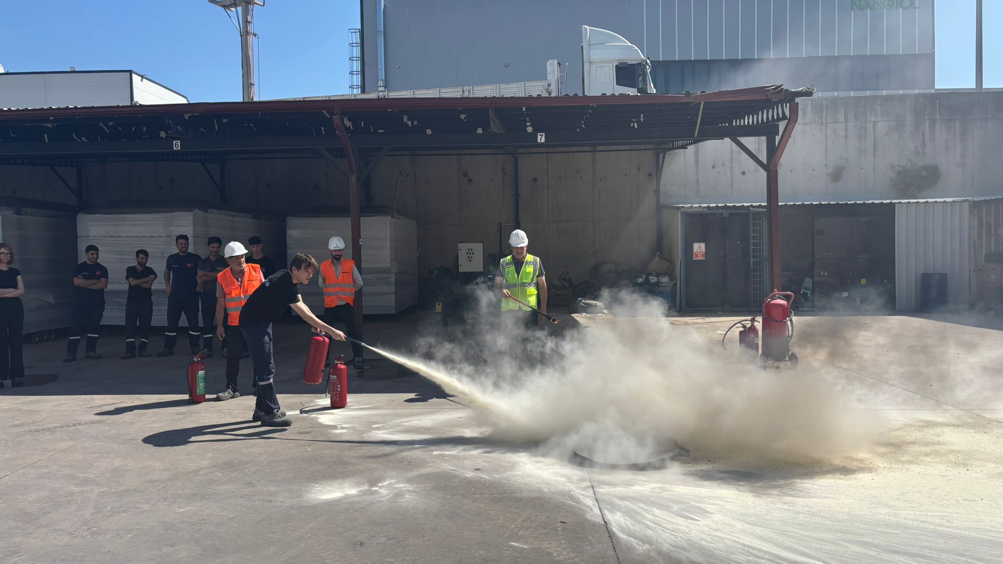 Eraco Chillers Çalışanları Yangın Güvenliği Eğitimini Başarıyla Tamamladı